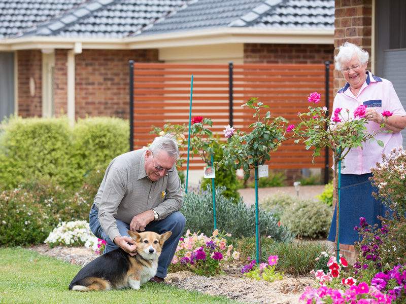 RetireAustralia Newling Gardens Retirement Village Armidale residents gardens villas home flowers gardening