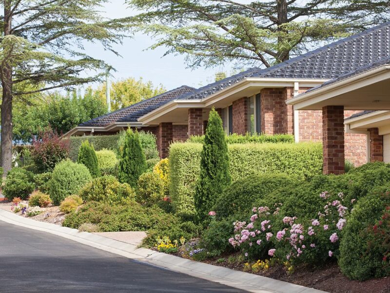 RetireAustralia Newling Gardens Retirement Village Armidale NEW Streetscape