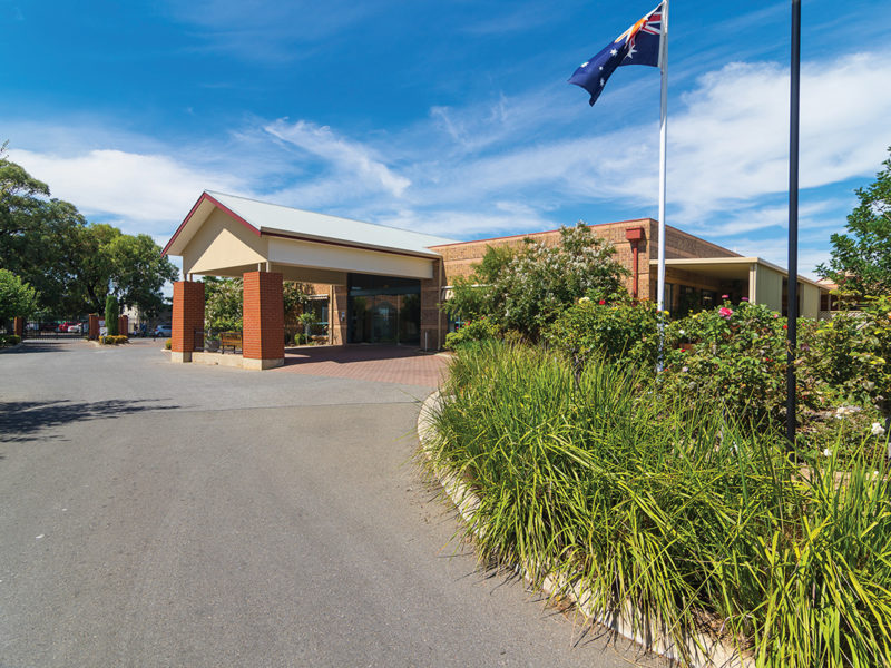RetireAustralia Torrens Grove Retirement Village Kilkenny Adelaide South Australia community centre gardens flag facilities independent living