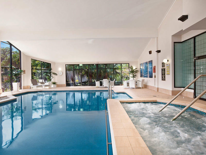 RetireAustralia Tarragal Glen Retirement Village Erina New South Wales community centre swimming pool aqua aerobics water spa facilities luxury