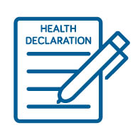 Health declaration form