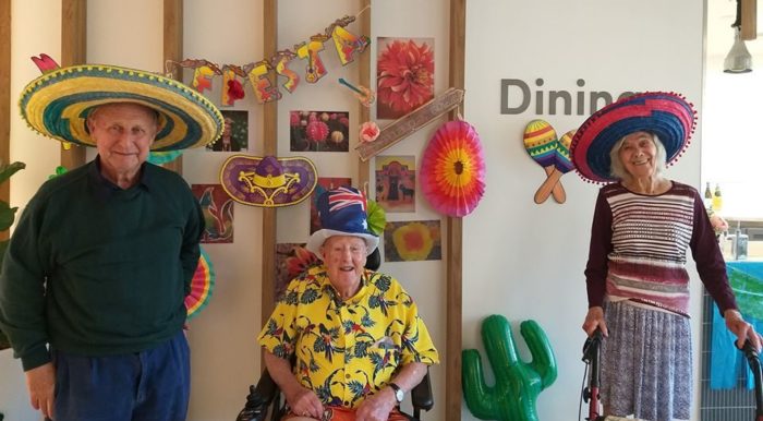 Glengara Care residents celebrate Mexican Day