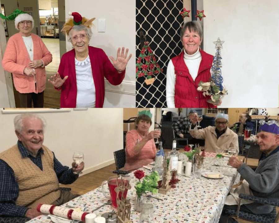 Residents celebrate Christmas in July