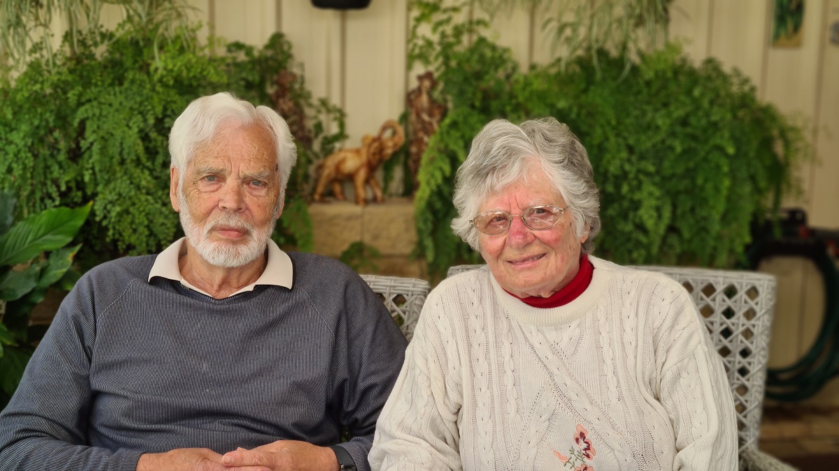 Older couple at Magill Retirement Village