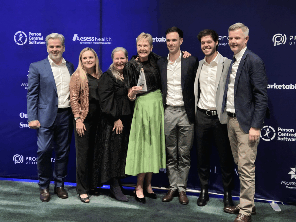 A group of award winners from RetireAustralia