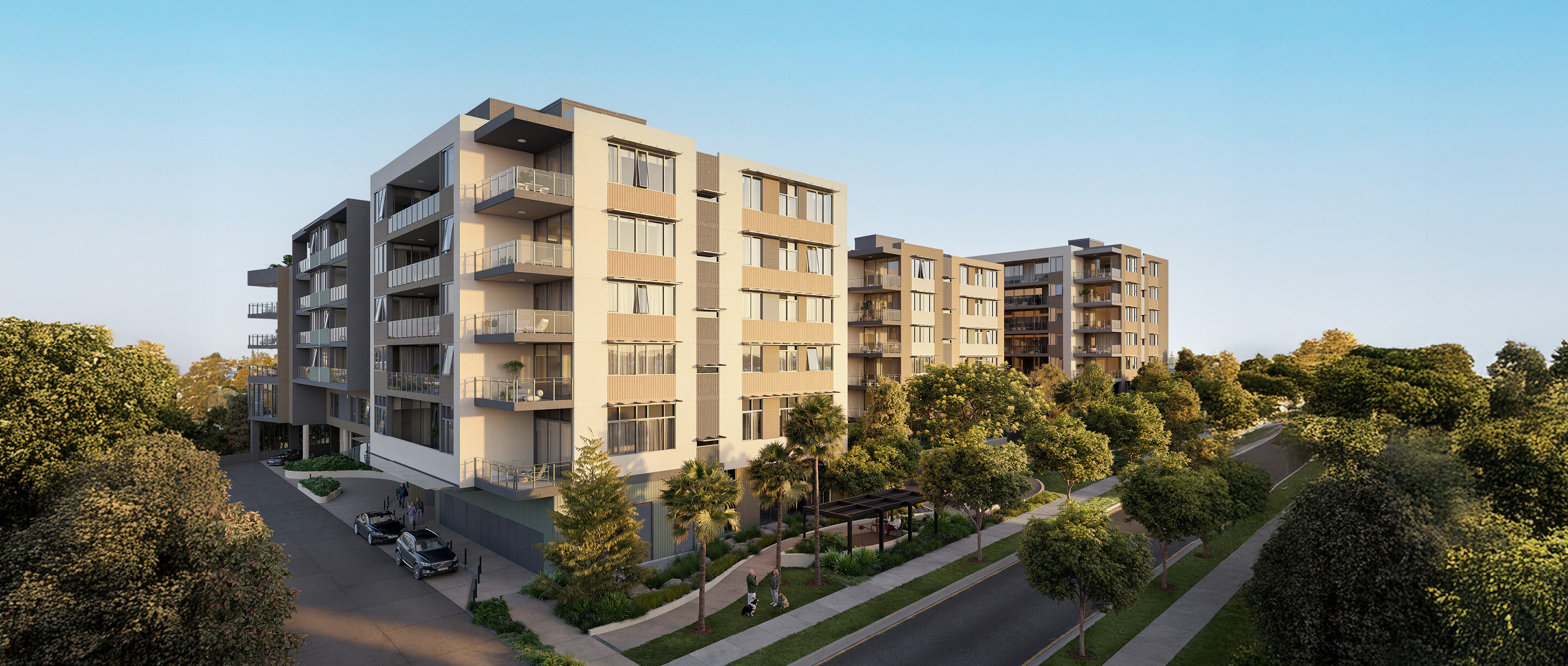 Arcadia buildings render